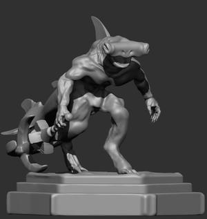 Brucey, Were-Shark for Fun.