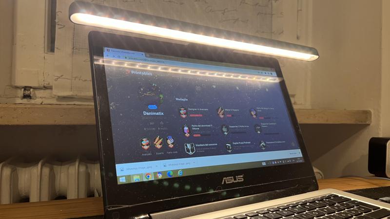 Ikea LAGERGÅNG lamp improvment