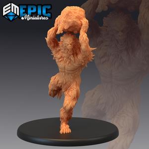 Burrowing Troll Dirt Ball / Cave Encounter / Norse Forest Beast