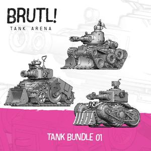 BRUTL! Tank Arena | Modular Tank Bundle 01