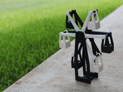 Ferris Wheel Planter