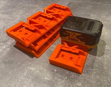 Dewalt battery holder