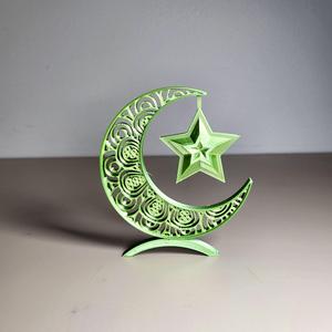 Moon and Star Ornament 1