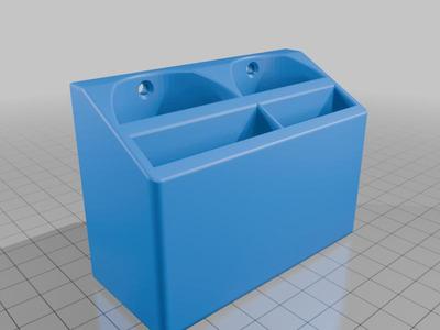 TCL Remote holder + WIZ, Logi remote