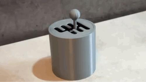 Gated shifter fidget