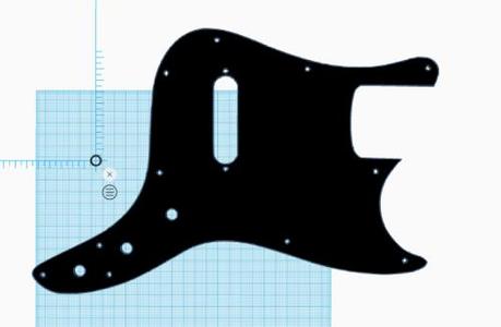 Bronco Bass Pickguard