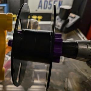 Spool rewinder