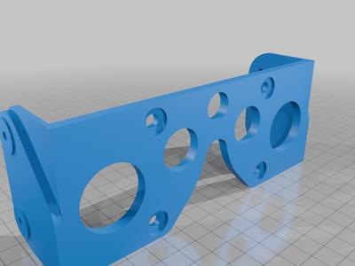 DRZ LED headlight bracket 