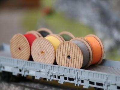 Spool, Cable Reel, H0 1/87