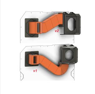 Advanced Filtration System Adjustable Exhaust (v1 & v2) for the Original Prusa Enclosure