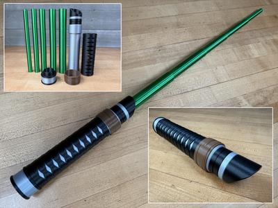 Rahm Kota's Collapsing Lightsaber
