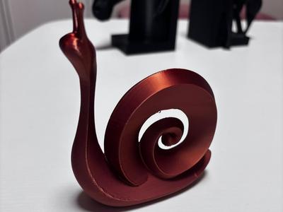 Snail table decoration