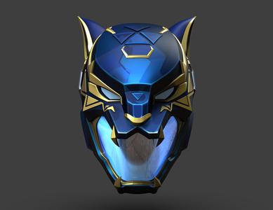 Marvel Rivals Black Panther Galactic Claw Helmet
