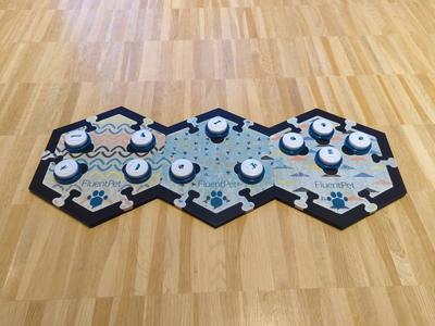 Fluent Pet Hex Tiles Edges and Covers