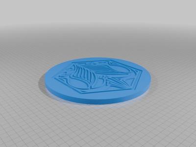 kuchiki clan emblem bleach coaster