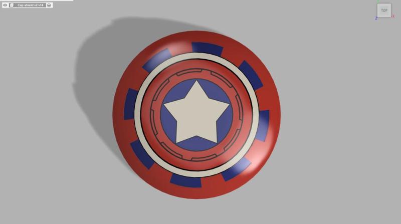 Captain America Shield (Marvel Rivals Inspired)
