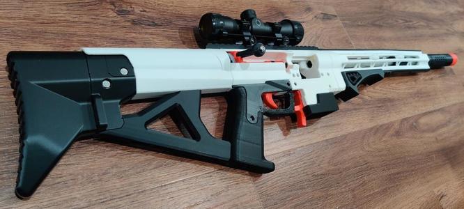 Cynthia Longboi - Full Dart - Manual Loading Parts (Custom Nerf Blaster)