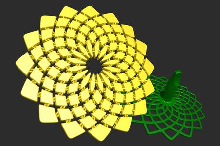 Sunflower coaster XL