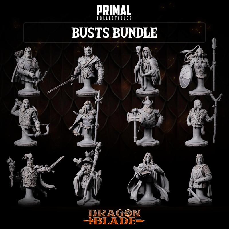 12busts - complete bundle - DRAGONBLADE