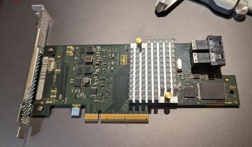 LSI 9300-8i Fujitsu Noctua NF-A4x10 Fan Shroud