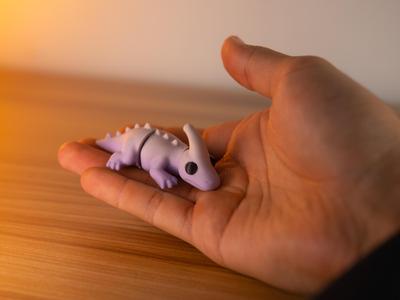 Nilo the dinosaur buddy – Articulated & keychain