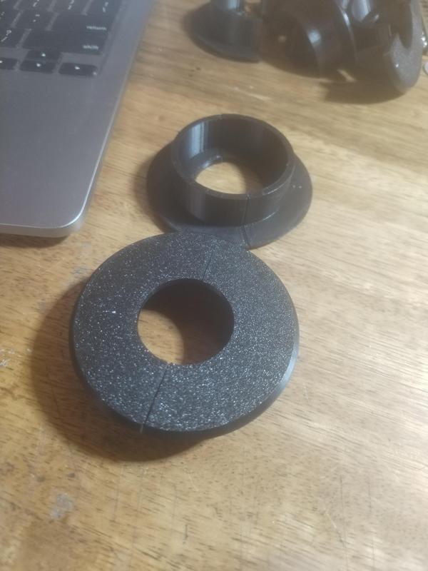 1 inch pipe wall cover