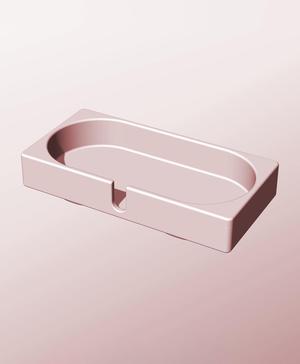 CX68-25-SB Modular stacking slotted container for home decor