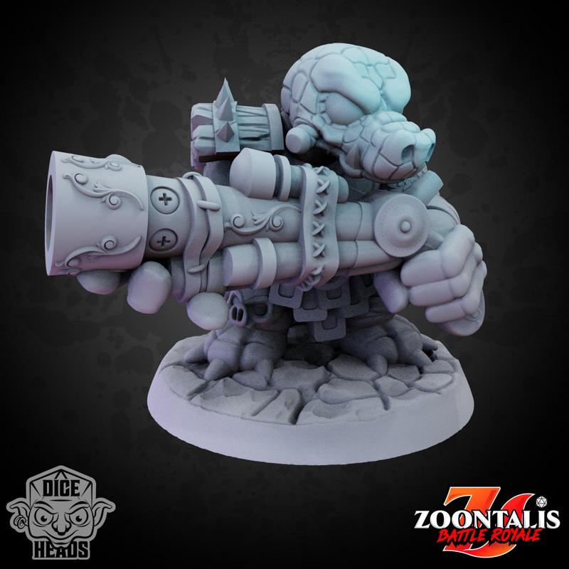 Alligator Shooter (pre-supported included)