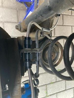 Astra H rear steelflex brake line rubber ring