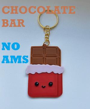 Chocolate bar keychain 