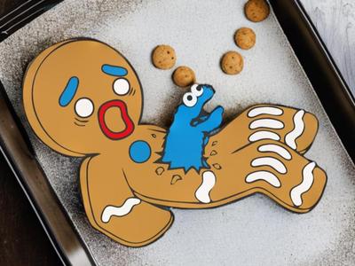 Alien gingerbread