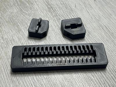 Schlagzahlen Halter Schablone / beat numbers