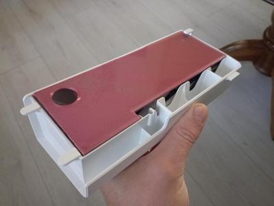 Brother CS10s accessories drawer cover