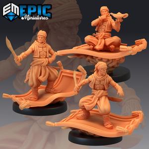 Aladdin Set / Oriental Flying Carpet Rider Magical Lamp Collection