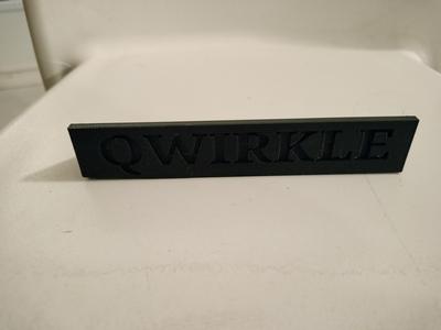 Qwirkle tile holder