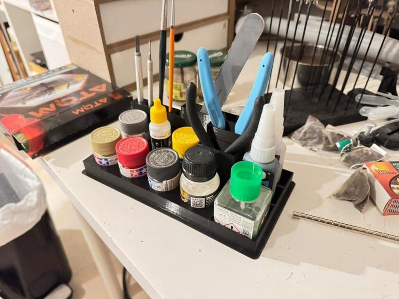 Soporte de pinturas y herramientas-paints/tools rack