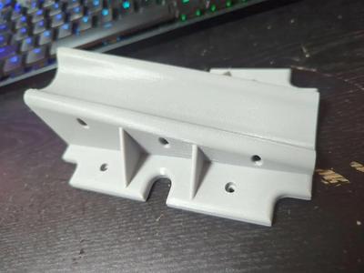 Angled Rak Wireless Solar Enclosure Pole Mount