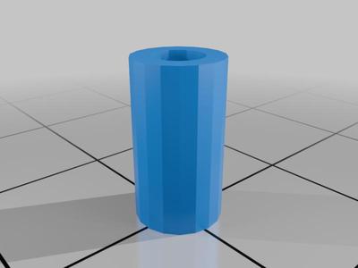 GameCube screw post and flange