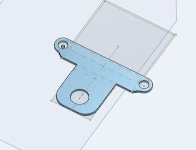 Blade Theory XL VTX Antenna Mount (33mm Hole Spacing)