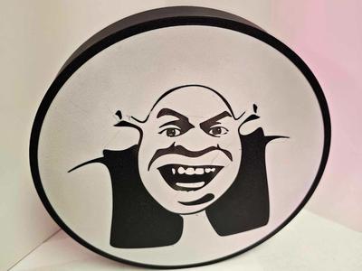 Shrek light box