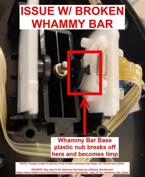 Guitar Hero Wammy Bar Base Fix.stl