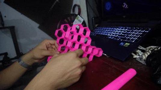filament stand for floor