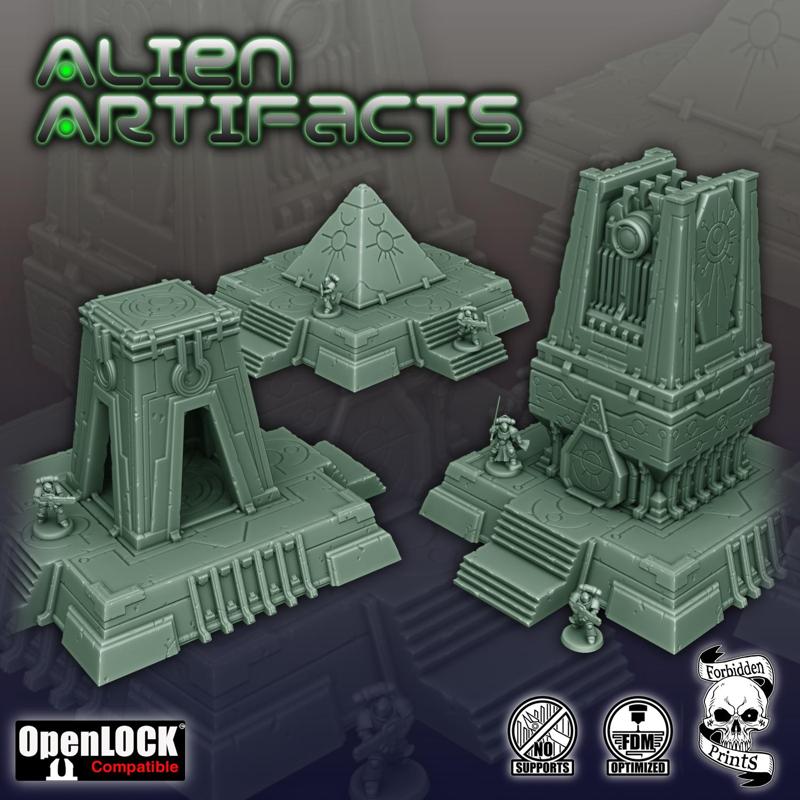 Alien Artifacts - Temple Set