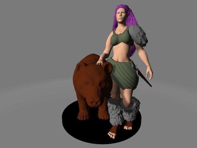 Lady Lorraine, the Ranger from Karak (Regent)