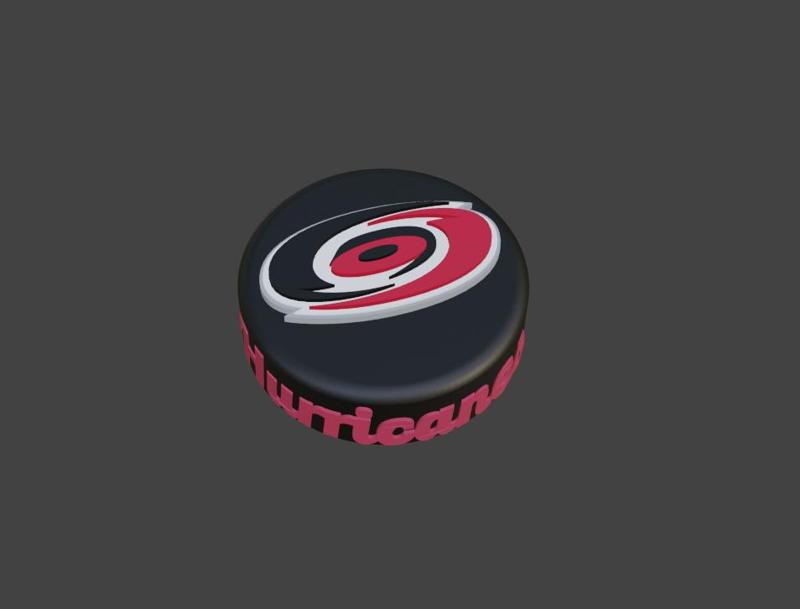 Carolina Hurricanes Hockey Puck