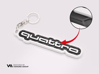 quattro Keychain