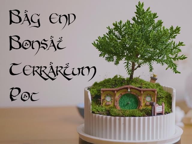 Lord of the Rings - Hobbiton Bonsai Terrarium Pot