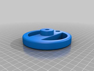Bosch table saw wheel handle