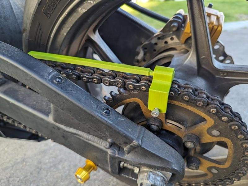 Longer Rod for Chain Alignment Tool. 