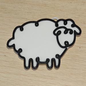 Sheep keychain